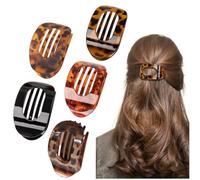 5 fermagli per capelli spessi da donna, curvi, a tenuta forte, antiscivolo, per donne e ragazze (2)
