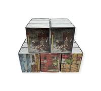 5 fiammiferi per la casa, confezione da 3 pezzi, 100 legni, lunghezza 5,5 cm, ideali per candele, camino, barbecue, scatola di fiammiferi (71 x 53 x 24 mm), 1500 pezzi, fiammiferi di sicurezza, art