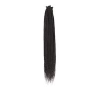 5 fili di estensioni for dreadlock, capelli sintetici fatti a mano all'uncinetto, 24 pollici, estensioni for dread, trecce all'uncinetto for donne, capelli dreadlock(#4)