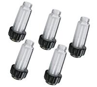 5 filtri dell'acqua con inserto filtro (5.731 - 050.0) per tutte le idropulitrici con attacco acqua da 3/4" come Kärcher K2-K7 compatibile con 4.730 - 059.0 di ONE!
