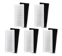 5 filtri di ricambio per iHome per AUTOVAC per NOVA S1 Pro, Orbita Pro, Luna Pro, robot aspirapolvere bianco, accessori per peli di animali domestici, facile installazione