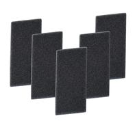 5 filtri in schiuma per scambiatore di calore per asciugatrice Whirlpool 225 x 107 x 8 C00314947