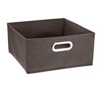 5 five simply smart 138886H MIX'n MODUL - Scatola portaoggetti 31 x 15 x 31 cm, in Tessuto Non Tessuto e plastica PP, Braun, U