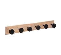 5 five simply smart 5five - appendiabiti 6 teste pino nero