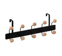 5 five simply smart 5five - appendiabiti a 10 teste, legno di ciliegio nero