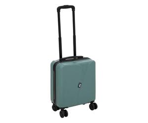 5 five simply smart 5Five - Bagaglio rigido per cabina 45 x 36 x 20 cm, trolley sotto sedile in ABS, adatto EasyJet - ultra leggero 2,4 kg, serratura TSA, 8 ruote, verde, L. 36 x P. 20 x H. 45 cm