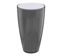 5 five simply smart 5five - bicchiere quadrato da 500 ml grigio antracite