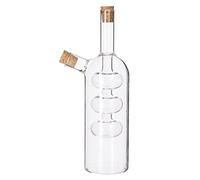 Bottiglia per Olio E Aceto, Olio, Caraffa IN Vetro 2in1 - Secret de Gourmet