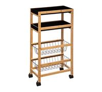 5 five simply smart 5Five Carrello Vassoio e cestini Blackbamboo