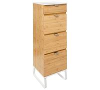 5 five simply smart 5five - cassettone a 3 cassetti in bambù levia