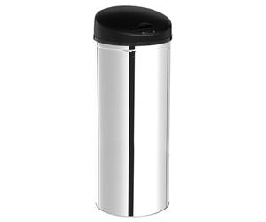 5 five simply smart 5five - cestino automatico rotondo sensor 57l in acciaio inox