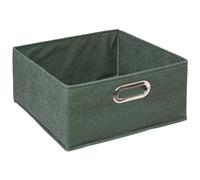 5 five simply smart 5five - cestino in tessuto mix n modul 31x15cm verde kaki