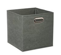 5 five simply smart 5five - cestino in tessuto mix n modul 31x31cm verde kaki