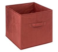 5 five simply smart 5five - cestino in velluto mix n modul terra di siena 31x31cm