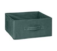 5 five simply smart 5five - cestino in velluto verde cachi mix n modul 31x15cm