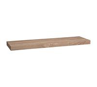 5 five simply smart 5five - Estante de pared Fixy, efecto madera natural - 80 x 23,5 cm, fijaciones invisibles, soporta 15 kg - Para salón, dormitorio y oficina