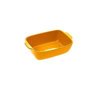 5 five simply smart 5five - piatto rettangolare angolare 25x16cm ceramic giallo