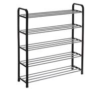 5 five simply smart 5five - scarpiera in metallo x16 nero grigio