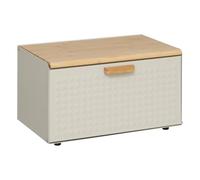 5 five simply smart 5five - scatola per il pane sensia in metallo e bambù nero 35,5 cm