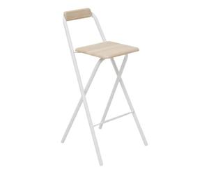 5 five simply smart 5five - sedia da bar louna, altezza 98 cm, beige