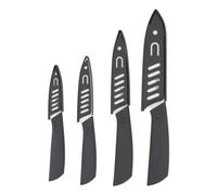 5 five simply smart 5five - set di 4 coltelli in ceramica caractère grigio