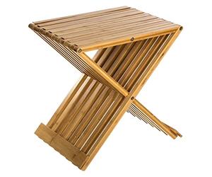 5 five simply smart 5five - sgabello occasionale pieghevole in bambù
