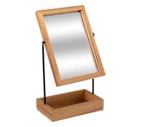 5 five simply smart 5five - specchio blackacia con vassoio portaoggetti