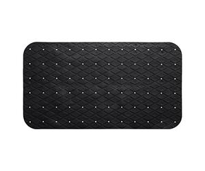 5 five simply smart 5five - tappetino antiscivolo colorama 69x39cm nero