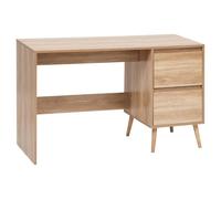 5 five simply smart 5Five - Ufficio ABANA Beige - 120 x 48 x 75 cm - Mobile funzionale per camera da letto, ufficio, soggiorno, mobili design e pratico