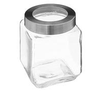 5 five simply smart 5five - vaso in vetro con coperchio in acciaio miro 1,2l