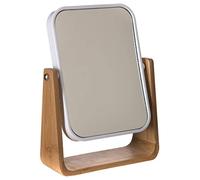 5 five simply smart 5five - specchio in bambù 16x22cm naturéo bianco