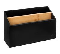5 five simply smart Bava - Organizzatore di bambù nero