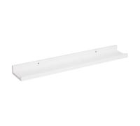 5 five simply smart 5five - Estante de pared Fixy - Blanco - 58 x 10 cm - Almacenamiento decorativo para interiores - Para salón, dormitorio y oficina