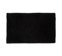 5 five simply smart Tappetino da bagno reversibile 50 x 80 cm, nero