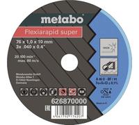 Metabo 5 Flexiarapid Super 76x1.0x10.0mm Inox, TF 41 Quantità:5
