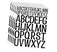 5 fogli di adesivi a forma di lettere dell'alfabeto, adesivi per album dei ricordi, lettere dell'alfabeto, per telefono, computer portatile, diari colorati