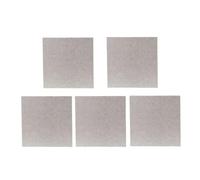 5 Fogli Di Mica Universali For Forno A Microonde, Fogli Di Copertura Di Ricambio For Guida D'onda, 11x11 Cm, Piastra Di Mica For Forno A Microonde