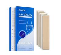 5 fogli in silicone per cicatrici (4,1 x 15,2 cm), nastro per cicatrici chirurgiche, riutilizzabili, professionali per rimozione cheloidi, chirurgico, sezione C, addominoplastica