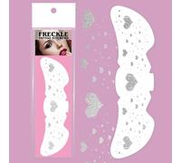 5 Foglie Glitter Lentiggini Tatuaggio Macchie Scintille temporanee Speckles Make Up Dichiarazioni Per Feste E Feste