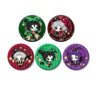 5 FreaksCircus Distintivo Anime Chibi Figure Pins Badge 58MM