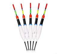 5 galleggianti da pesca Barguzinsky Boa con design a coda lunga, rivestimento impermeabile per acqua ferma e fluente, attrezzatura da visibilità stabile (1/2/3 g) (3 g)