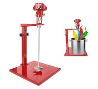 5 galloni miscelatore pneumatico di vernice, agitatore in acciaio inox, diametro 10 cm, 1500-2600 giri/min, agitatore verticale da ufficio, agitatore a sollevamento automatico