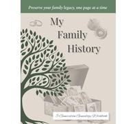 5-Generation Family History Book: Genealogy Workbook with Family Trees, Heirloom Records & Notes