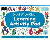 5+ Giant Wipe-Clean Learning Activity Pad (Tascabile)
