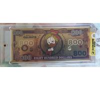 5 Gold Banknotes GADGET Panini Disney Paperinik Topolino Pippo Minnie Gastone