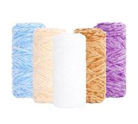 5 gomitoli di filato per uncinetto da 95 g, per coperte morbide e coperte, uncinetto e lavoro a maglia, artigianato e progetti fai da te (combinazione 1-5 pezzi)