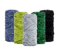 5 gomitoli di filato per uncinetto da 95 g, per coperte morbide e coperte, uncinetto e lavoro a maglia, artigianato e progetti fai da te (combinazione 2-5 pezzi)