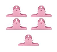 5 graffette multiuso in acciaio resistente, cerniera per ricevute, organizer per la gestione dei documenti, clip ispessita