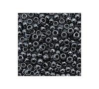 5 grammo Perle di semi di rocailles TOHO, Ematite metallica (# 81) 15/0 (1.5 mm) (Rocailles TOHO seed beads Metallic hematite (#81))