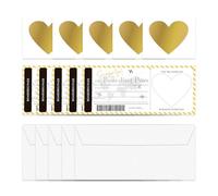 5 Gratta E Vinci Con Carta D'Imbarco E 5 Buste, Divertenti Carte A Tema Di Viaggio, Oggetti Di Scena Interattivi Per Giochi Di Società, Idee Regalo A Sorpresa.